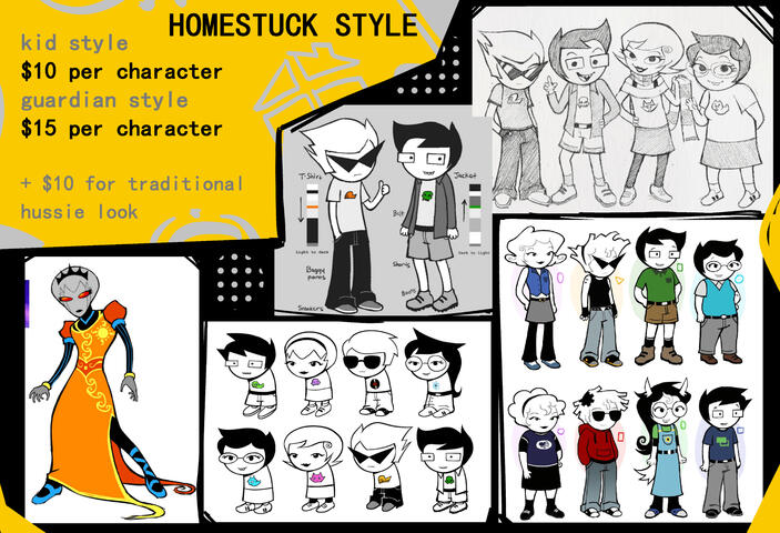 HOMESTUCK STYLE